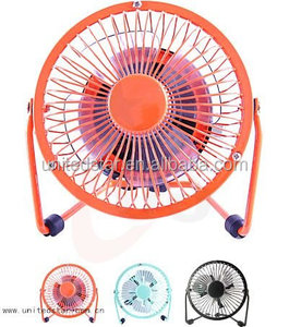 Ventilateur silencieux mini de 4 pouces et 6 pouces adapté, avec corps en métal, USB, pour le bureau, petit ventilateur de refroidissement - Product Image 6