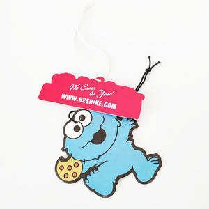 อุปกรณ์ให้ความสดชื่นในรถยนต์กระดาษผ้าฝ้ายแบบสั่งทำสำหรับของขวัญส่งเสริมการขายพร้อมขนาดปรับแต่งได้ - Product Image 4