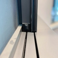 Ventanas de Aluminio de Alta Eficiencia 6060 T66, Ventanas Corredizas de Aluminio Duraderas y Modernas con Doble Vidrio