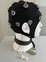 Bouchon d'électrode EEG détachable sans gel à base de solution Saline pour BCI , qEEG et neofeedback