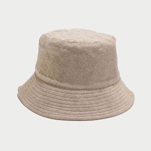 Chapeaux de pêcheur unisexes en coton 100% de haute qualité, doux, en tissu éponge, avec logo brodé personnalisé, vente en gros - Product Image 5