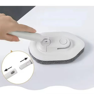 Vente en gros de balais de salle de bain à long <span class=keywords><strong>manche</strong></span> pour baignoire et carrelage, brosse de nettoyage à récurer - Product Image 3