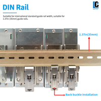 Alimentation à découpage LCTC série NDR 75W/120W/240W/480W, transformateur de puissance industriel AC-DC à sortie unique 12V 24V 48V pour rail DIN