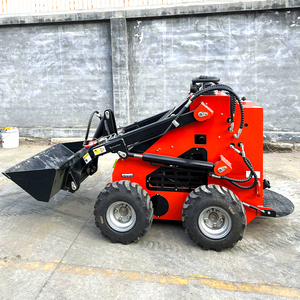 Minicargadora Multifuncional con Ruedas y Mezcladora de Cemento, Cucharón <span class=keywords><strong>para</strong></span> Concreto, <span class=keywords><strong>para</strong></span> Trabajos de Construcción, Nueva - Product Image 2