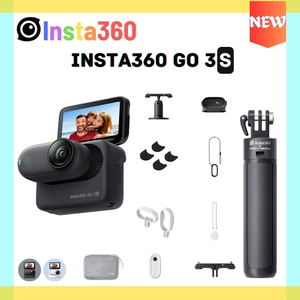 Insta360-Camara de commande GO 3S Tiny 4K, couleur vierge y negro 39g 64G128G edicion <span class=keywords><strong>IA</strong></span> resistente al agua estabilizacion de flujo - Product Image 3