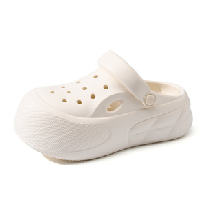 Women's Platform <b>Clogs</b> Off White Thick Sole EVA Non Slip Summer Beach Wear - Product Image 5