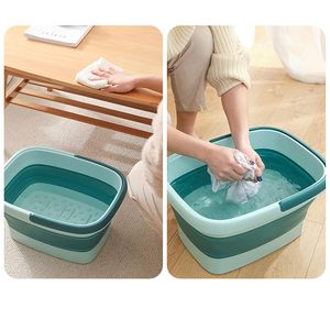 Baignoire pliable pour les pieds, bac de lavage pour les pieds, grande taille, en plastique pliable - Product Image 3