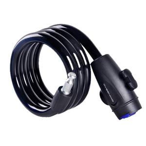 Antivol de vélo Oveshikic 1,2 m noir, câble antivol portable pour vélo et moto - Product Image 1