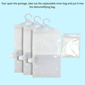 Ménage Chlorure de Calcium Rechargeable Placard Armoire Suspendu Style Vide Réutilisable <span class=keywords><strong>Absorbeur</strong></span> <span class=keywords><strong>D</strong></span>'<span class=keywords><strong>humidité</strong></span> <span class=keywords><strong>D</strong></span>éshumidificateur Sacs - Product Image 2