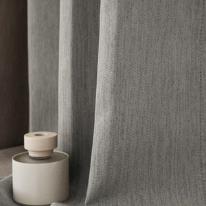 ستائر كتان قطنية سميكة عازلة للحرارة ستائر غرفة معيشة غرفة نوم فندق - Product Image 3