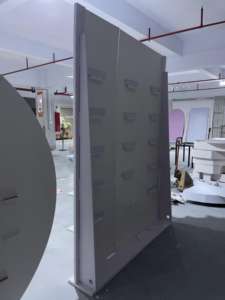 Eleganti decorazioni di nozze moderne per lo sfondo di eventi Champagne tenda di cartone di imballaggio - Product Image 4