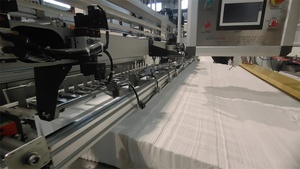 Máy Sản Xuất 1000 Tờ/Phút Chất Lượng Cao N/V/Z Giá Máy Làm Khăn Giấy Mặt Gấp Được - Product Image 4