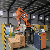 Robot de palettisation robuste STEP SP180/3200 180 kg pour l'empilage de sacs, la palettisation de cartons et la manutention de matériaux en entrepôt