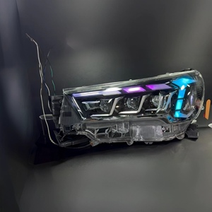 Conjunto de Faros Delanteros LED para Toyota Hilux Revo 2020 2021 2022 2023 2024, Carcasa Negra Blanca Natural, Lente Transparente de Repuesto - Product Image 2