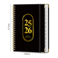 2026 impression personnalisée quotidienne annuelle Planenr balle pointillé Journal Agenda cahier d'exercices journal des étudiants école affaires objectifs cahier