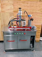 Machine de remplissage d'aérosols, remplisseur pneumatique de liquides, équipement de sertissage de valves et de remplissage de gaz pour déodorants et assainisseurs d'air