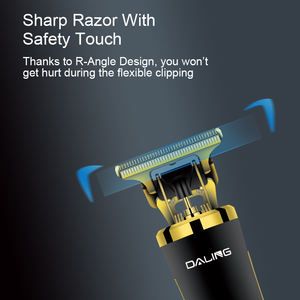 Tondeuse à cheveux rechargeable Daling Push Shear DL 1513 sans fil, 60 minutes d'autonomie, tondeuse à <span class=keywords><strong>barbe</strong></span> pour hommes (noir) - Product Image 6