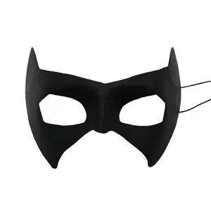 Mascarade demi-visage adulte Cosplay fournitures de fête de vacances masque d'halloween en PVC