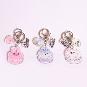 Customized Cartoon <b>Anime</b> Acrylic <b>Keychain</b> Pendant with UV Printing-Fashion Trend Business Gift Accessory - Product Image 2