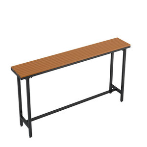 Mesa de Bar de Madera Maciza de Diseño Nórdico Moderno para Sala de Estar y Hoteles - Product Image 5