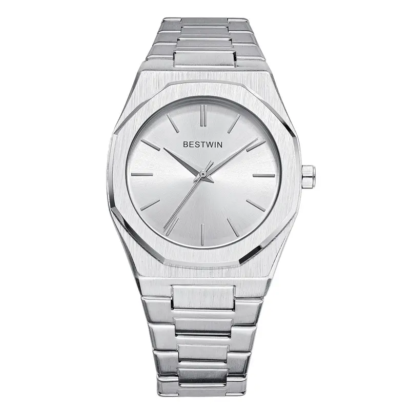 Wholesale quartz watch support customization logo service luxury style round dial watch in spot stock