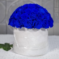 Eternal Rosas Infinity Forever Rose In Luxury Marble Gift Box Colorful Venus Et Fleur fLOWERS Préservé Rose Box