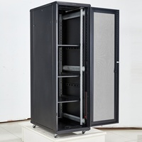 Armoire réseau 42U conçue en usine 19 pouces support de serveur de télécommunications sur pied capacité 4U/6U/12U/42U stock mural de centre de données