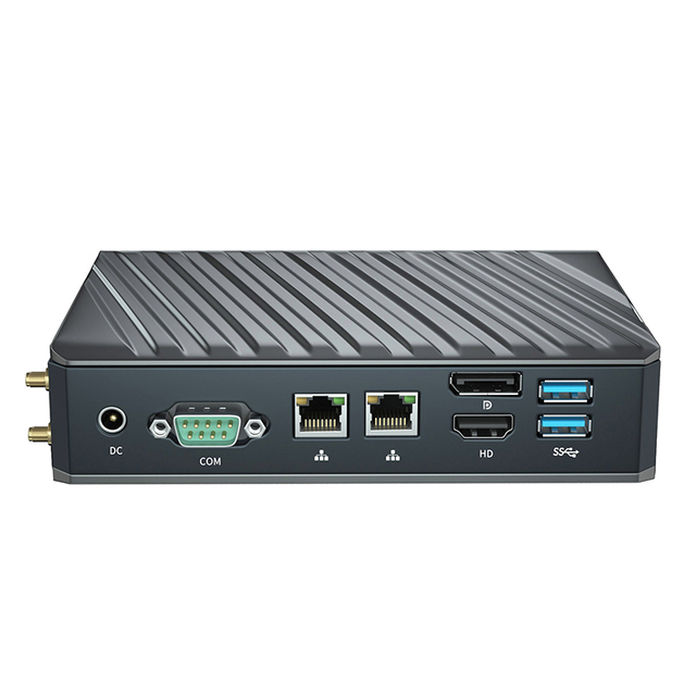 BKHD Thin Client Intel Core I5-10210U/ I7-10510U/Core I7-10710U (8GB/40GB/2LAN/6USB) Firewall Mini Pc Industrial Computer