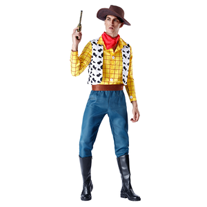 Disfraz <span class=keywords><strong>de</strong></span> Halloween para Cosplay, juguete para parejas, vaquero occidental, hombres y mujeres, traje <span class=keywords><strong>de</strong></span> escenario para fiesta <span class=keywords><strong>de</strong></span> adultos, disfraz <span class=keywords><strong>de</strong></span> Halloween, solo ropa - Product Image 2