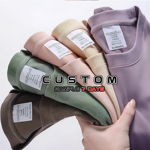 Logo con stampa OEM cotone pettinato Vintage pesante Oversize 280gsm t-Shirt produttore di <span class=keywords><strong>abbigliamento</strong></span> da <span class=keywords><strong>uomo</strong></span> personalizzato - Product Image 1