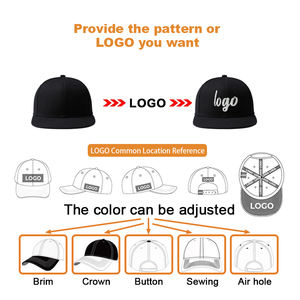 Gorra <span class=keywords><strong>de</strong></span> Béisbol al por Mayor, Impermeable, <span class=keywords><strong>de</strong></span> 5 Paneles, Azul, con Cierre a Presión, Personalizada, <span class=keywords><strong>de</strong></span> <span class=keywords><strong>Lana</strong></span>, con Logotipo Bordado <span class=keywords><strong>en</strong></span> 3D, Visera Plana, Parte Superior Rígida, Forrada, para Mujer - Product Image 6