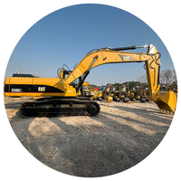 Excavatrice Caterpillar 330Cl d'occasion, 95% neuve, d'origine japonaise, modèle 2025, Cat 330Cl, Cat330, Cat330D, à vendre
