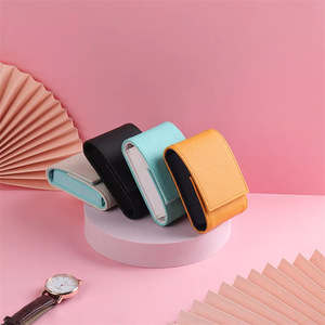 Màu Cam Và Màu Đen Biểu Tượng Tùy Chỉnh Da Đồng Hồ Lưu Trữ Túi Sang Trọng Trường Hợp Di Động Với Hình Ảnh Tùy Chỉnh Hộp Đồng Hồ & Trường Hợp - Product Image 4