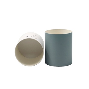 Eco-friendly Natural Fresh Style Botanical Scented Candle Packaging Sleeve <b>Paper</b> <b>Box</b> Cylinder Cardboard Perfume Bottle <b>Box</b> - Product Image 2