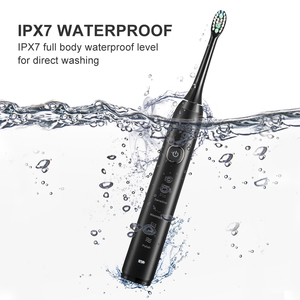 Cepillo de dientes eléctrico sónico recargable para adultos con 42000 <span class=keywords><strong>Vpm</strong></span> 5 modos de Limpieza de dientes Cepillo de dientes de viaje inalámbrico con estuche - Product Image 6