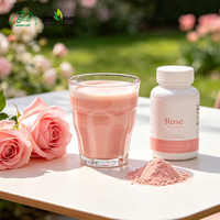 Poudre de fleur de rose de qualité alimentaire, emballage en fût, en vrac