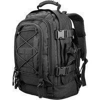 Sac à dos tactique Molle robuste et extensible avec poche pour bouteille d'eau et patch Velcro pour la randonnée, le camping et la chasse en plein air