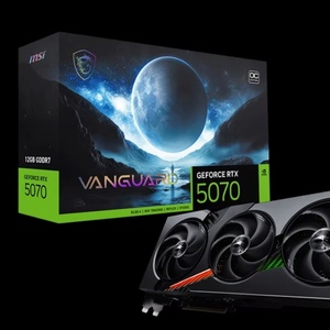 2025 la tarjeta gráfica MSI GeForce RTX 5070 12G VANGUARD OC más nueva y avanzada para juegos de PC - Product Image 1