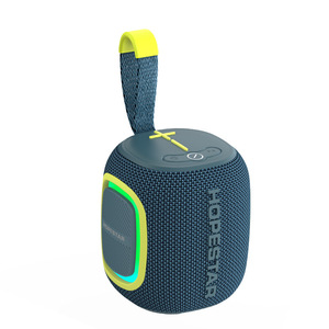Enceinte portable Bluetooth Hopestar P66 5W, étanche IPX6, éclairage intelligent RGB 360° °   <span class=keywords><strong>Radio</strong></span> FM à son surround <span class=keywords><strong>pour</strong></span> les voyages et la plage - Product Image 1