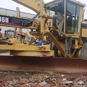 CAT 16H Wheel Grader 2023 Model Cummins Engine PLC <b>Controlled</b> Yellow Road Construction Equipment - Product Image 6