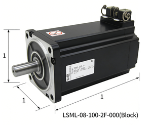 Nuevo Motor de Alta Precisión Modelo Original KEBA LSML-08-100-2F-000 - Product Image 2
