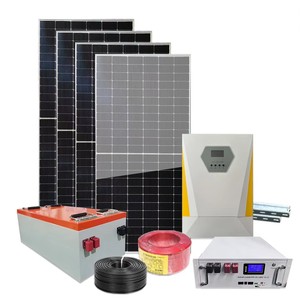 3kw <b>Solar</b> <b>Power</b> System <b>Kit</b> with MPPT Inverter, Battery Monocrystalline Panels for Home Supply Use - Product Image 1