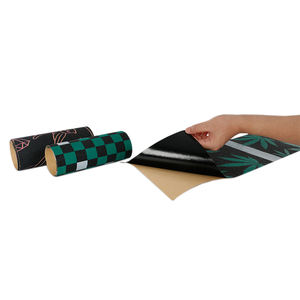 Rollo de cinta de agarre para monopatín, cinta transparente con espray sobre empuñaduras para monopatín, arena de Pu, 24x6, Graffiti - Product Image 6