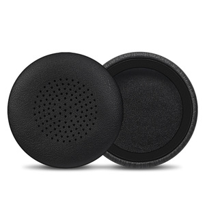 Coussinets d'oreille de remplacement pour Poly Plantronics Blackwire C510 C520 C710 C720, en cuir protéiné de qualité supérieure, éponge haute densité - Product Image 1