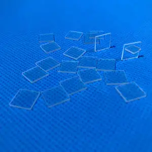 Wholesale Custom High Purity Square Ultra-thin Sapphire Transparent Quartz Glass Sheet