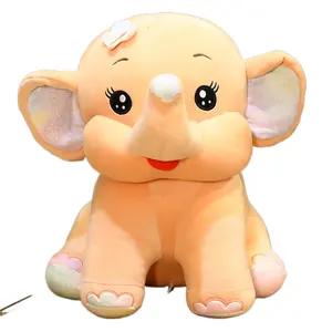 Valentines Gift Elephant Plush Toy Soft Pillow Elephant For Girls Stuffed Toy Elephant