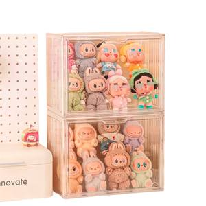 Boîte de présentation de figurines Henlixo de haute qualité, transparente, empilable, magnétique, rectangulaire, pour figurines d'anime - Product Image 5