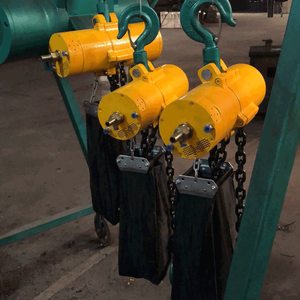 เครื่องยกโซ่6Ton แบบนิวเมติกขนาดเล็กเครื่องยกอากาศพร้อมรถเข็น - Product Image 5