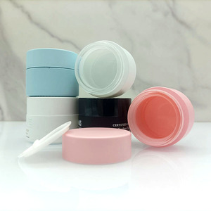 Tarro de vidrio blanco de boca ancha de 3.5g resistente a niños, de calidad premium, para cosméticos, envase de vidrio de 2 oz, venta al por mayor - Product Image 3