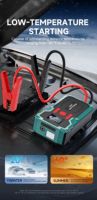 1000a voiture saut démarreur Auto batterie Booster 8000mah Portable haute puissance voiture saut démarreur et pompe à Air